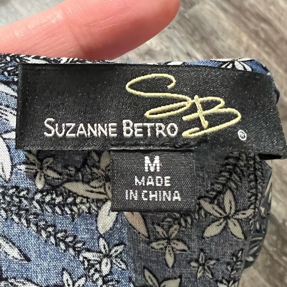 Light Blue Floral Flute-Sleeve Peasant Dress - Picture 12 of 13